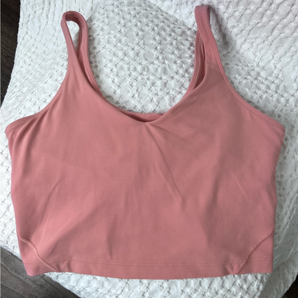 Lululemon Align Tank size 10 dusty Pink